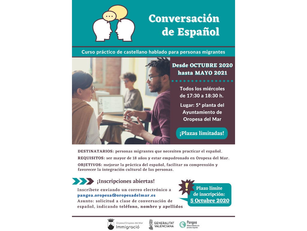 Curso de castellano hablado para personas migrantes